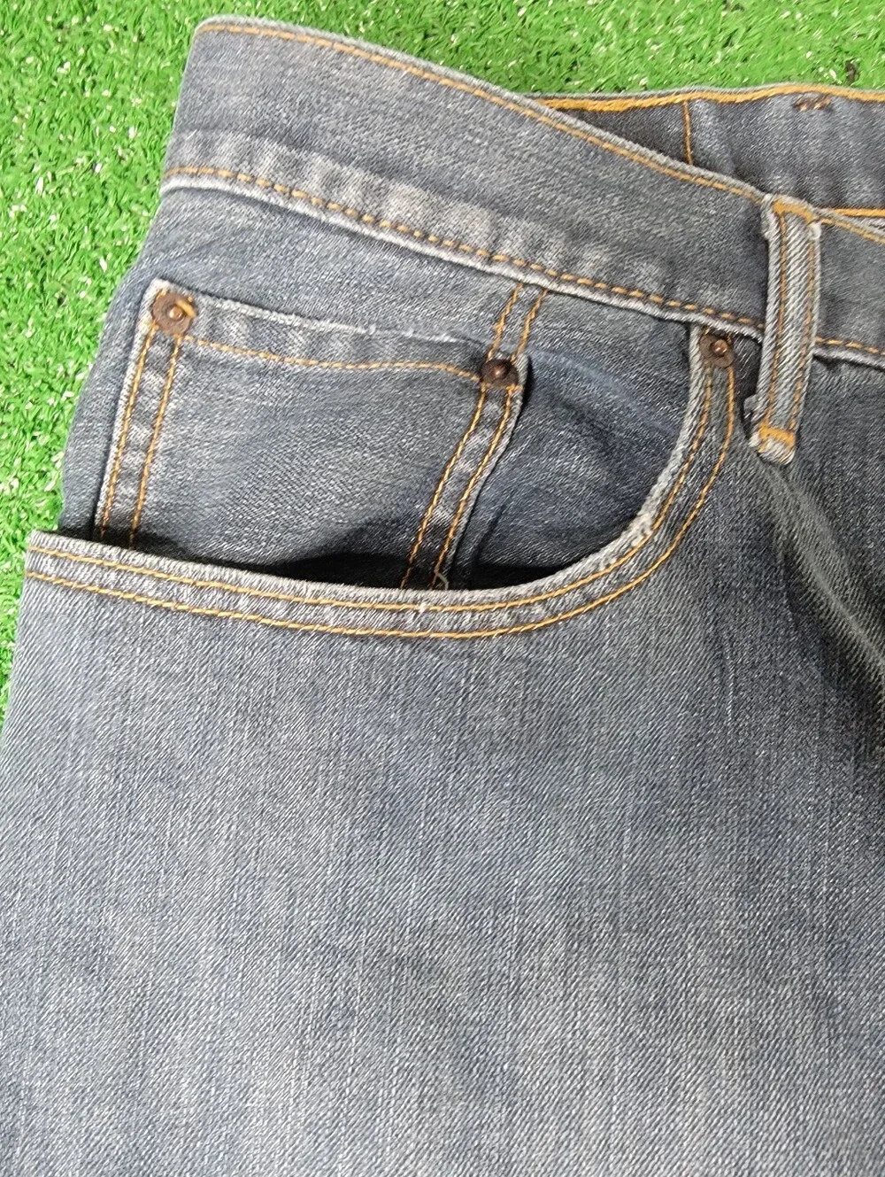 Levi's 559 Men's Denim Blue Jeans 48x30 Pockets Button Zipper Big & Tall Casual
